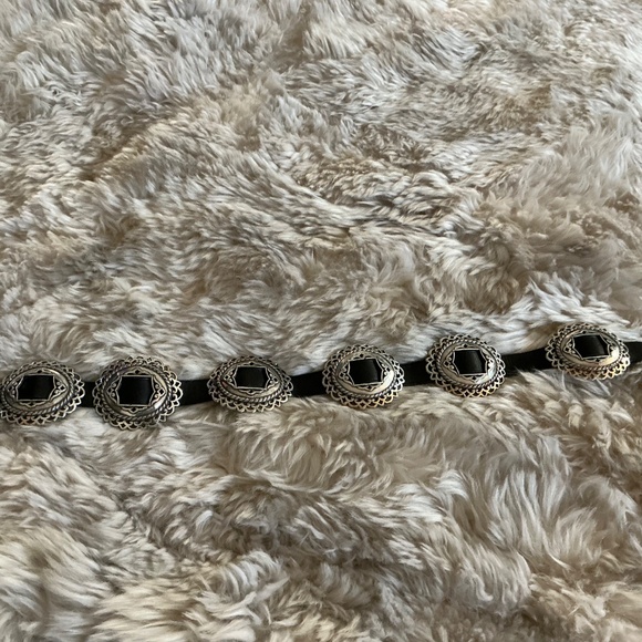 Brighton black concho belt - Picture 3 of 3